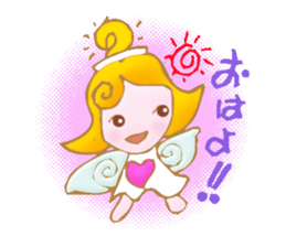 There are various kinds of angels, too sticker #2409229