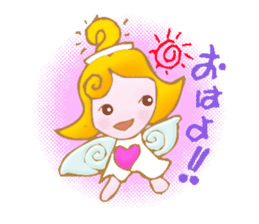 There are various kinds of angels, too sticker #2409229
