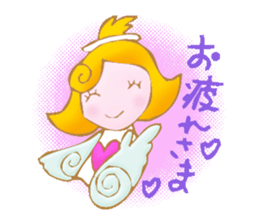 There are various kinds of angels, too sticker #2409231