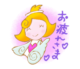 There are various kinds of angels, too sticker #2409231