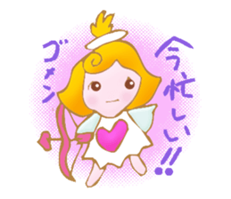 There are various kinds of angels, too sticker #2409237