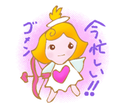 There are various kinds of angels, too sticker #2409237