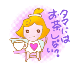 There are various kinds of angels, too sticker #2409238