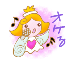 There are various kinds of angels, too sticker #2409240