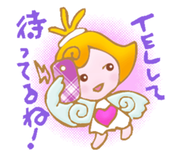 There are various kinds of angels, too sticker #2409241