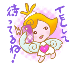 There are various kinds of angels, too sticker #2409241