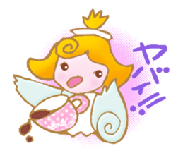 There are various kinds of angels, too sticker #2409243