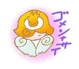 There are various kinds of angels, too sticker #2409247