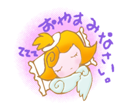 There are various kinds of angels, too sticker #2409248