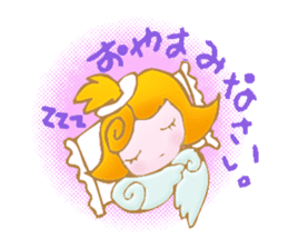 There are various kinds of angels, too sticker #2409248