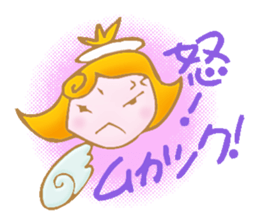 There are various kinds of angels, too sticker #2409249