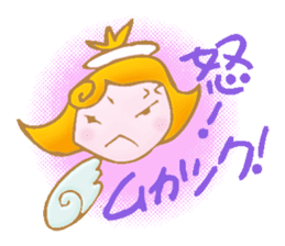 There are various kinds of angels, too sticker #2409249