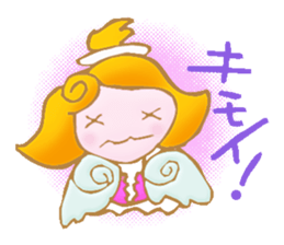 There are various kinds of angels, too sticker #2409250