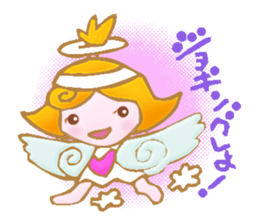 There are various kinds of angels, too sticker #2409254