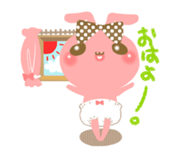 yurutto momo-chan sticker #2409256