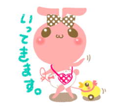 yurutto momo-chan sticker #2409257