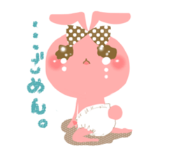 yurutto momo-chan sticker #2409270