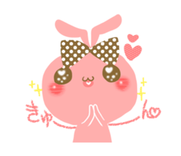 yurutto momo-chan sticker #2409283