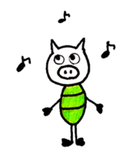 Love Pig sticker #2409500