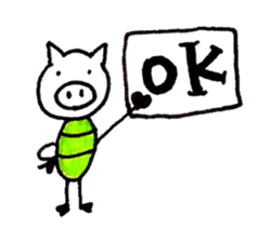 Love Pig sticker #2409503