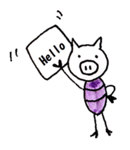 Love Pig sticker #2409522