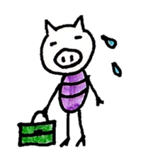 Love Pig sticker #2409524