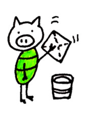 Love Pig sticker #2409528