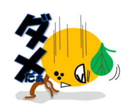 orange man sticker #2409554