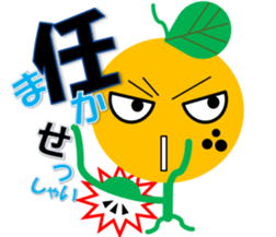 orange man sticker #2409574