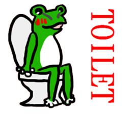 Takashi of the frog sticker #2409860
