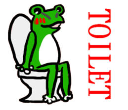 Takashi of the frog sticker #2409860