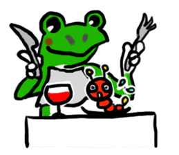Takashi of the frog sticker #2409862