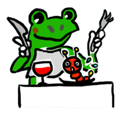 Takashi of the frog sticker #2409862
