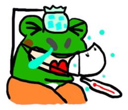 Takashi of the frog sticker #2409895