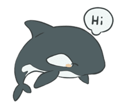 Orca and Dolphin sticker #2409936