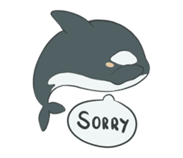 Orca and Dolphin sticker #2409958