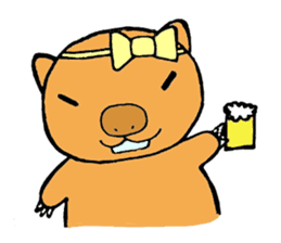 Sticker loose wombat's. sticker #2410378