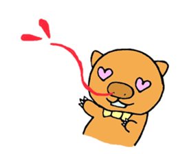 Sticker loose wombat's. sticker #2410381