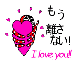 Octopus swordsman 5 sticker #2410587