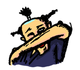 Thrilling   Japanese samurai "Zipangu" sticker #2411434