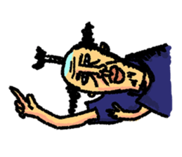 Thrilling   Japanese samurai "Zipangu" sticker #2411444