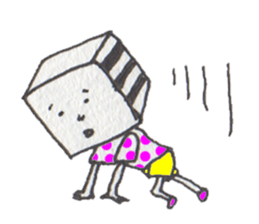 HA-KO-O (BOX MEN) sticker #2412148