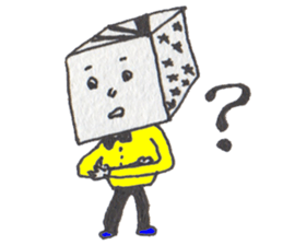 HA-KO-O (BOX MEN) sticker #2412153