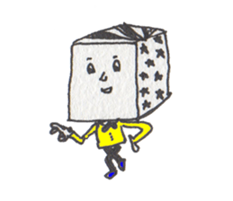 HA-KO-O (BOX MEN) sticker #2412160