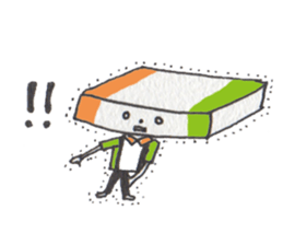 HA-KO-O (BOX MEN) sticker #2412163