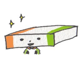 HA-KO-O (BOX MEN) sticker #2412165