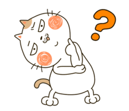 Cute cat "Moneko" Part2 -English- sticker #2412418