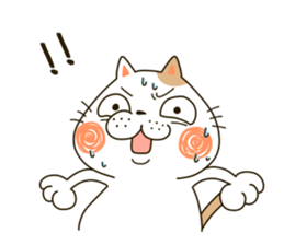 Cute cat "Moneko" Part2 -English- sticker #2412422