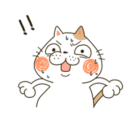 Cute cat "Moneko" Part2 -English- sticker #2412422