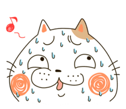 Cute cat "Moneko" Part2 -English- sticker #2412423